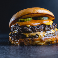 Hamburguesa doble cheddar